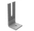 Import Solar metal roof mounting brackets of L foot accessories from China