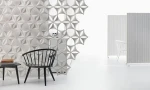 Soundproof Hexagon 3D Airflake Polyester Fiber Acoustic Panel