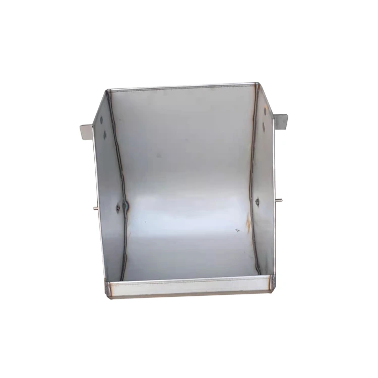Sow Stainless Steel Reversible Feeding Trough For Pig Farm