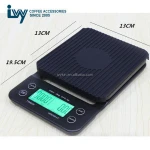 specialty coffee tool barista scales black color