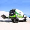 SQMG Good Quality   1.2m3  Fully Hydraulic Mobile Concrete Mixer With Self Loading From China