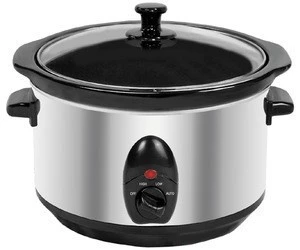 S/S Outer Shell Round Slow Cooker NSC-350