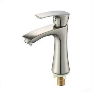 SS6405-A Tengbo deck mounted zinc alloy cold basin faucet