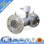 Stainless steel 304 pipeline measuring instruments / gas steam air vortex flow meter