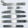 Stainless Steel Core private label laser painting logo removable metal handle refill type nail file