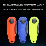 Stainless Steel Foldable Blade Fishing Scissors Braid Line Cutter Lightweight Portable Fishing Scissor Tools