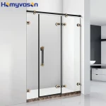 Stainless Steel Frame Overall Enclosure Hinge Tempered Glass Door Steam Walk In Shower Cabin Room With Toilet