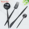 Stainless steel party great value 18/10 4 piece  tableware cutlery flatware set for gift