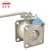 Import Stainless steel square flange ball valve with tank truck parts ball valve from China