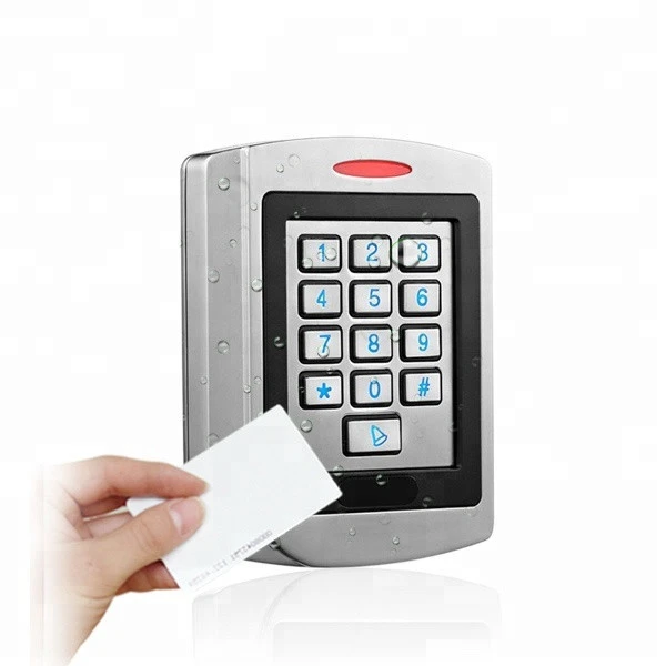 Standalone Waterproof RFID Access Control Proximity Card Reader with keypad (U10)