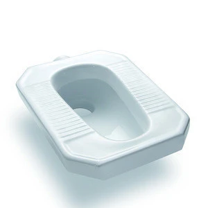 Standard Toilet Size Ceramic Water Closet Squatting Pan
