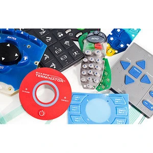Standardized Rubber Keypad Prototypes US based graphic design and engineering support Almax Silicone Rubber Keypad Prototypes