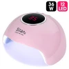 Star5/Star6/Star7  Nail Dryer UV LED Lamp For Nails Curing All Gel Polish Manicure Sun Light  Drying Equipment