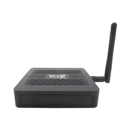 Stock already  TOX1  SMART TV BOX amlogic s905X3  Android 9.0 8K  hot selling ukraine and russian  TV BOX tox1