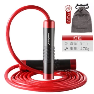 STOCK  Manufacturer Customize Logo Speed Jump Rope Colorful Aluminum Handle Skipping Rope Adjustable Weighted jump rope