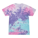 Summer new mens clothing smiley face tie-dye printing short sleeve T-shirts