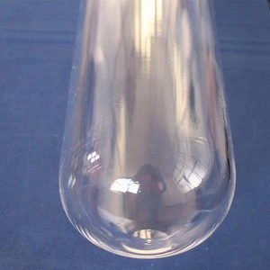 superiorquality end closed  heat resistant  quartz glass tube