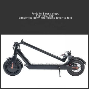 SUPERTEFF Sharing CE 8.5 Inch Solid Tire Cheap Folding China Factory Adult Electric Scooter and Light 12 months Warranty