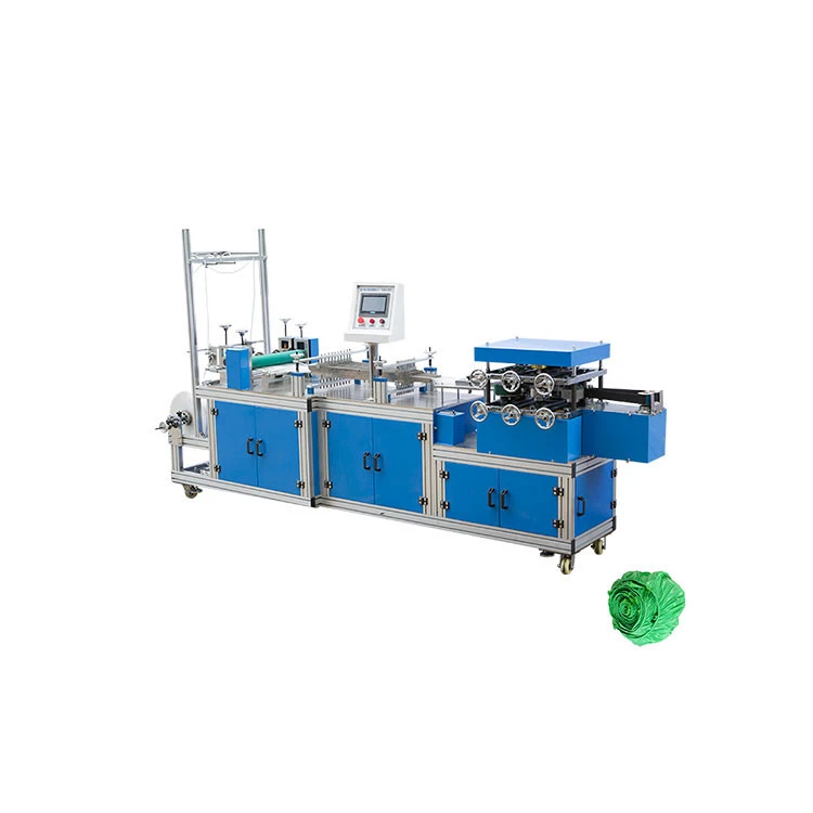 SURGICAL HOSPITAL DISPOSABLE NON WOVEN FABRIC BOUFFANT CAP MAKING MACHINE