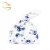Import Sweet printed top knot newborn baby girl hat infant knotted cap from China