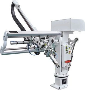 Swing-arm industry robot pick and place automation for 30-300T injection machine manipulator