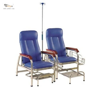 SY-510A medical grade Age Care Blood Transfusion Chair Donation Couch Nursing Home Furniture Chair