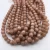Import synthetic quartz natural sunstone round loose beads from China