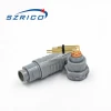 SZRICO 0P  M10 CKB 4 Pins SOCKET  Elbow Insert Automotive Female Connector for medical