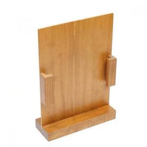 Tabletop Bamboo Material Display Stand