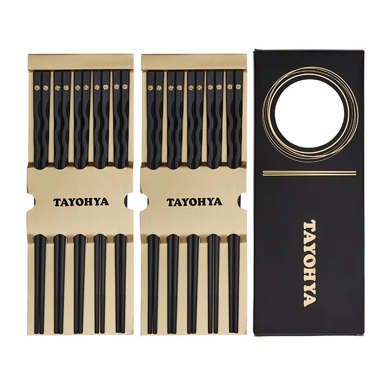 TAYOHYA  luxury Hot sale Chinese  chopsticks 24.3mm Glass fiber polymer food grade fancy