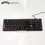 TBKB 104Key Outemu Blue Switches ABS Double Shot Keycap Mixed Color Backlight NKRO Mechanical Keyboard