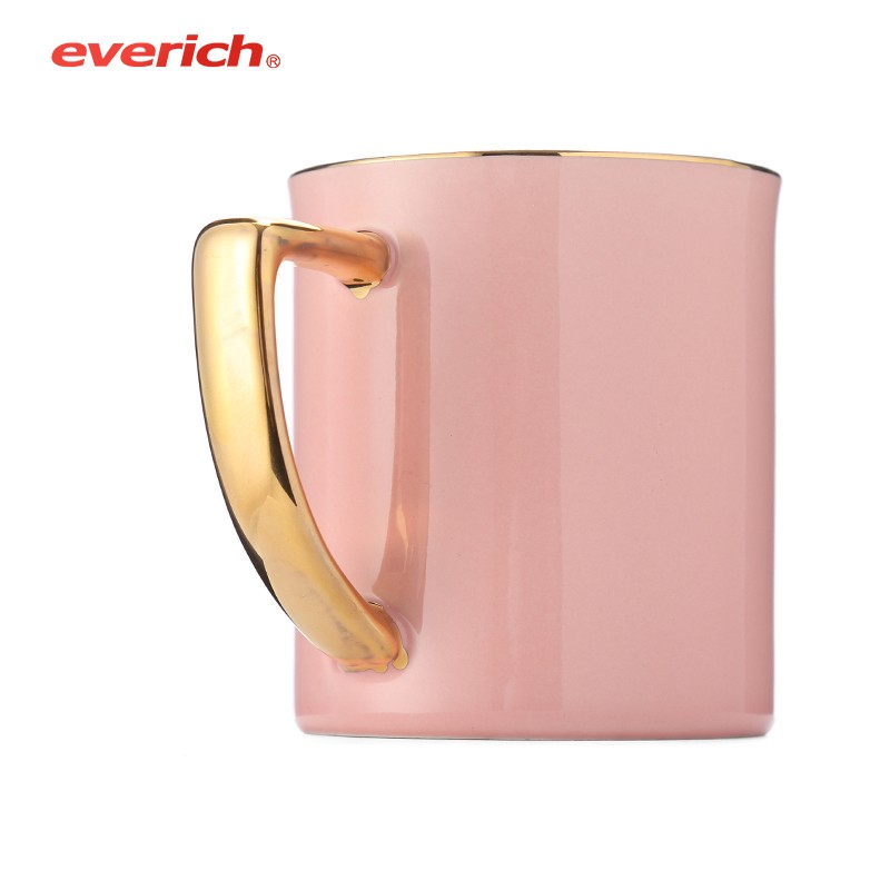 Tea cup sets porcelain coffee full wrap printing ceramic sublimation mug