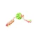 Teeth Cleaning jumping training dog rope with ball dog chew ball with rope