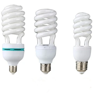 the factory price half spiral energy saving lamp /energy saving bulb/Compact Fluorescent Lamp