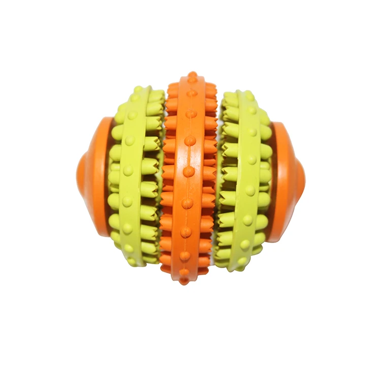 Thinkerpet Natural rubber pet toy disc combination Feeding ball import quality rubber dog toys rubber toy