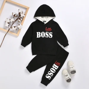 Toddler Tracksuit Spring autumn Baby Clothing Sets Boys Girls Clothes Kids Hooded T-shirt And Pants 2 Pcs Suits