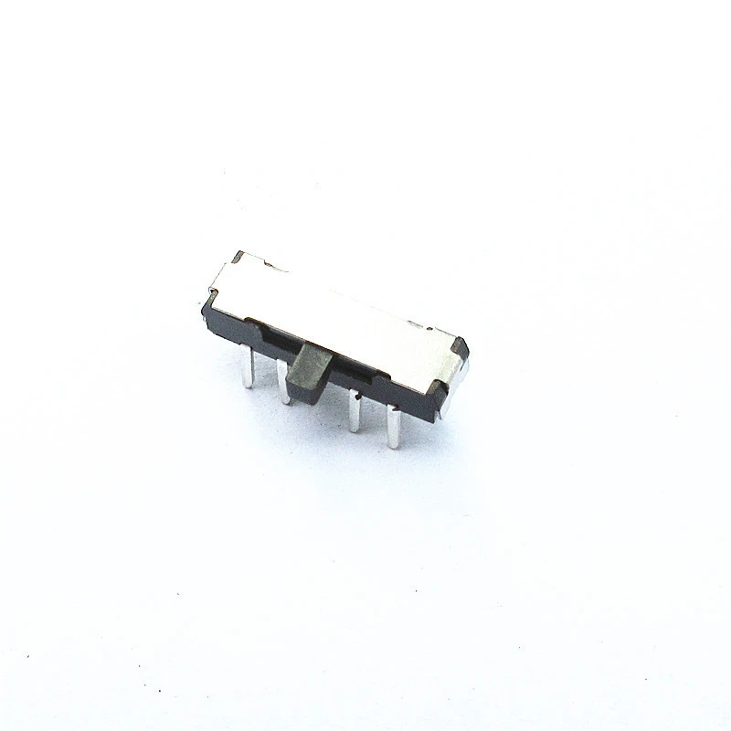 Toggle switch 8-pin 3-speed handle 2MM 2P3T horizontal mini switch micro slide switch