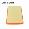 TOP OEM ODM Competitive Price Universal Filtro De Aire Cone Cartridge Panel High Flow Vehicle Pleated Car Engine PU Air Filter