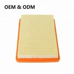 TOP OEM ODM Competitive Price Universal Filtro De Aire Cone Cartridge Panel High Flow Vehicle Pleated Car Engine PU Air Filter