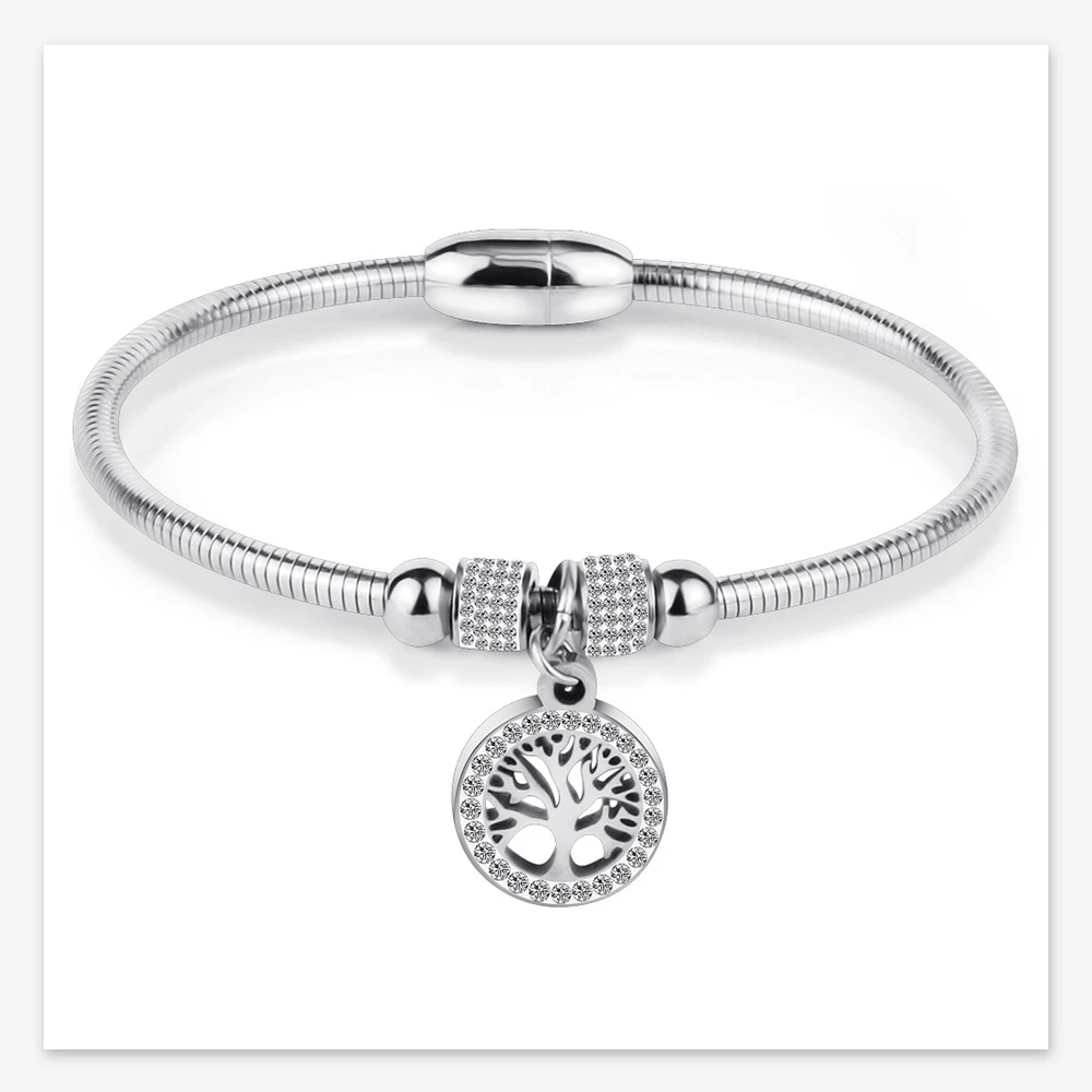 Top Quality New Fashion Jewelry Stainless steel  Bracelet Charm Bracelet Women  Bracelets