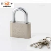 Top Security 40mm Iron Pad Locks Square Circle Brass Copper Uncuttable Vane Disc Key Padlocks