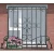 Import Top-selling modern metal window grills design from China