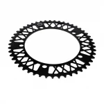 Tracking/Single/Fixie Bike Components Track Crankset AS232 CNC 48-52T OEM Bicycle Parts Black Chain Ring