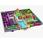 Trampoline Park Childrens jumping sports safety net high elastic indoor trampoline park