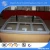 Import transparent curved sliding glass lids for chest freezer from China