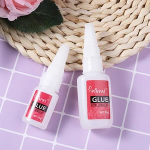 Transparent natural Nail Art UV Gel Nail Tips Glue Glitter Acrylic Rhinestones Decoration Glue