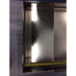 Truck Body Parts American Semi Truck Peterbilt Front Bumper Boxed End 14 Gauge Stainless Steel Polished