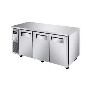 Turbo Air JURF-72-N 70 7/8&quot; W Undercounter Refrigerator/Freezer Combo w/ (3) Sections &amp; (3) Doors, 115v