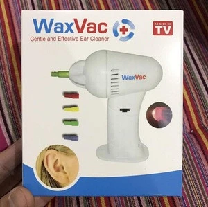 TV hot sales Safe And Convenient Electronic Plastic White ear cleaner removal