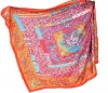 twill silk square scarves 140x140cm
